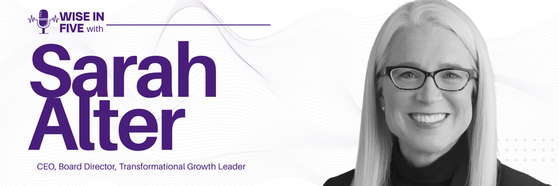 Wise in Five with Sarah Alter