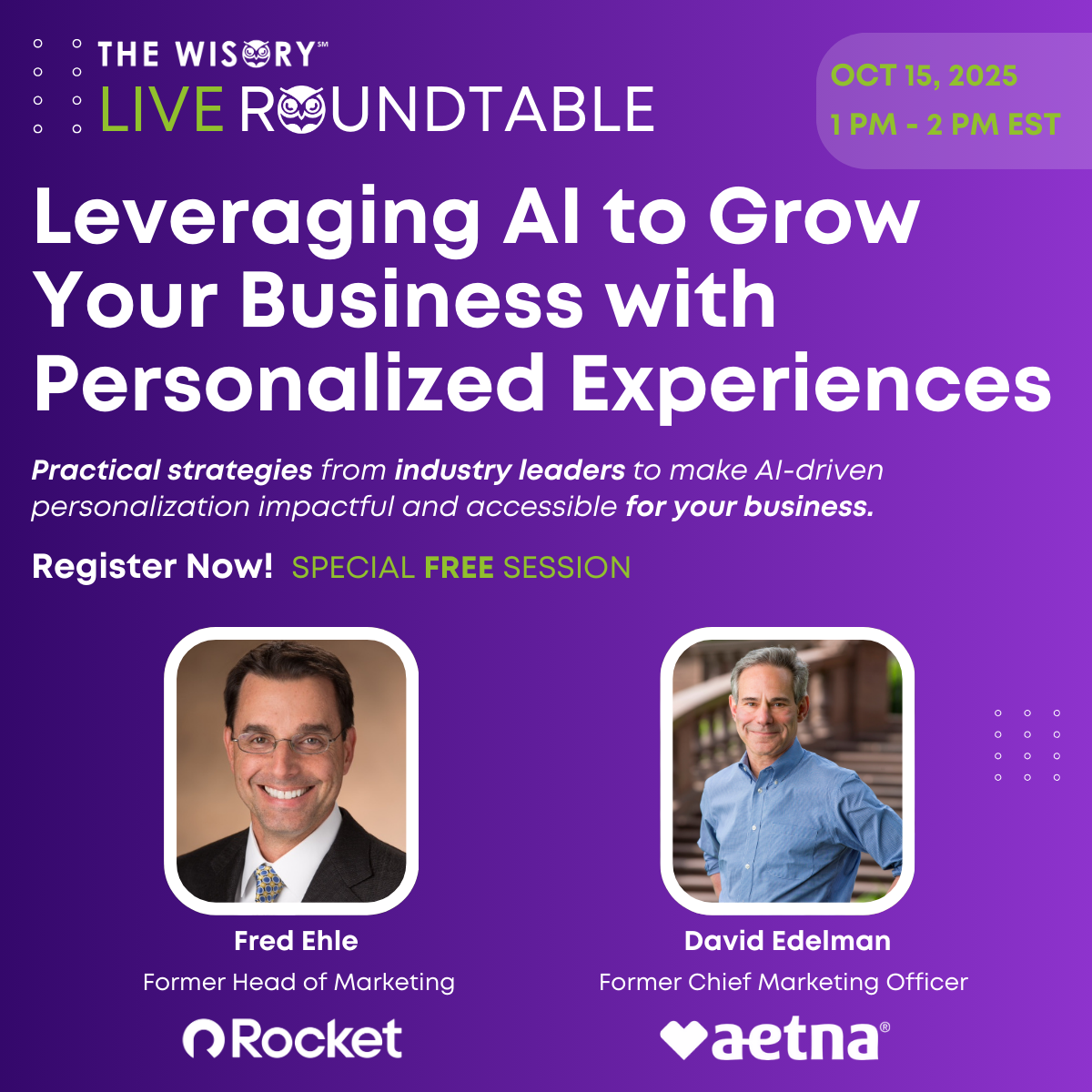 RoundTable: Leveraging AI to Grow Your Business with Personalized Experiences
